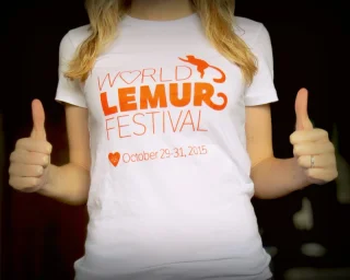 World Lemur Festival t-shrit